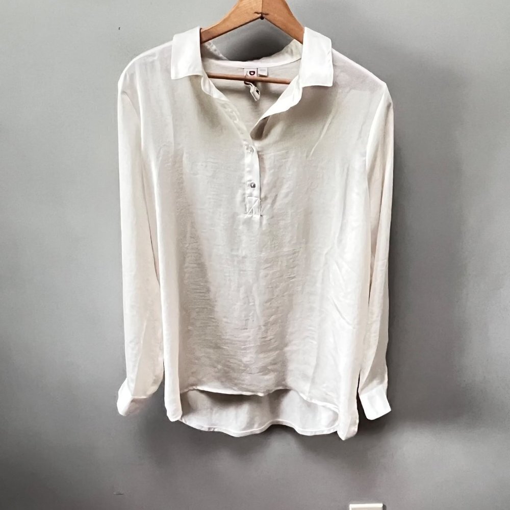 Dolan Collared Pullover Blouse- Size M